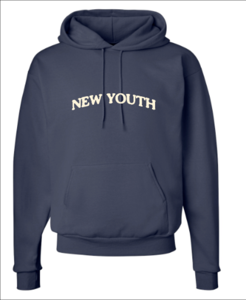 New Youth Hoodie - Navy