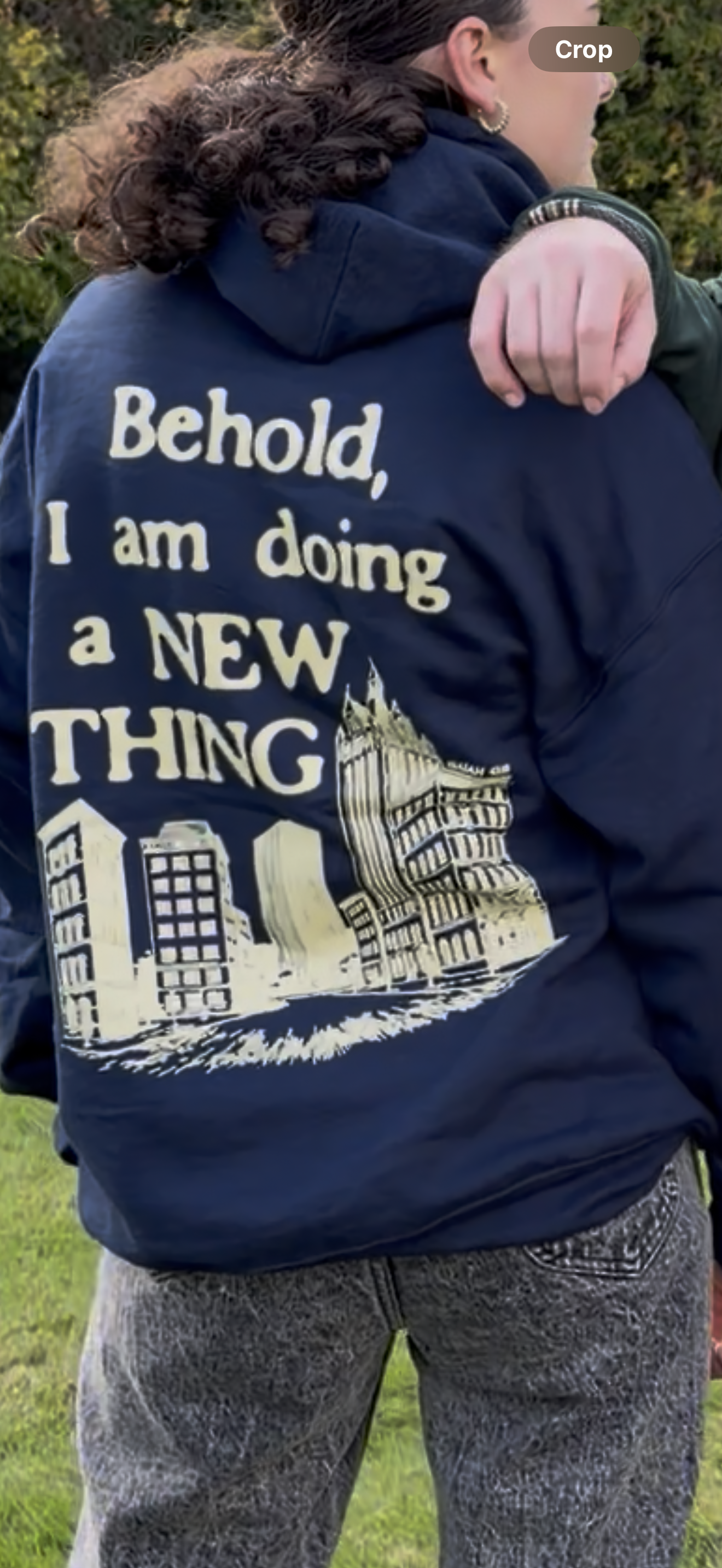 New Youth Hoodie - Navy